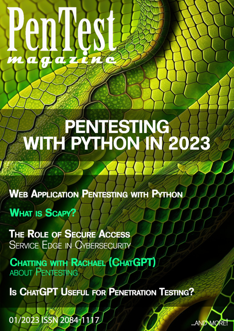 Pentest Pentesting With Python In Pentestmag