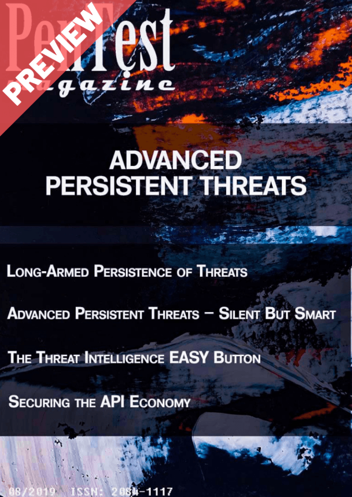 PREVIEW: Advanced Persistent Threats - Pentestmag