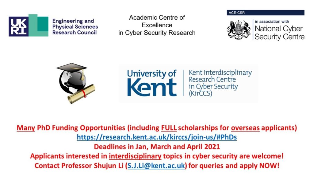 phd in cyber security uk